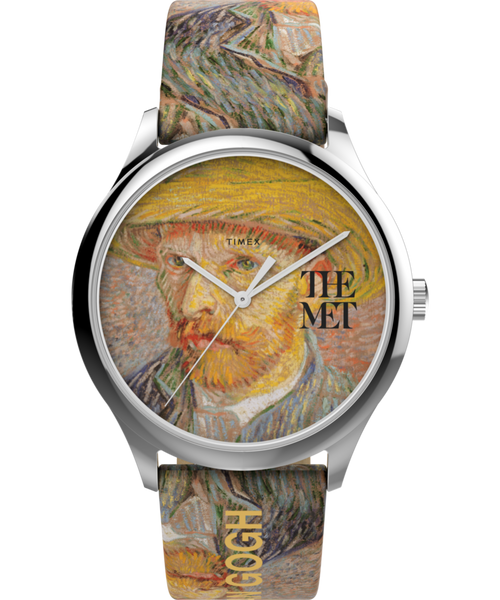 Timex Timex x The Met - Van Gogh 40mm Multicolor Dial Unisex Watch TW2W25100