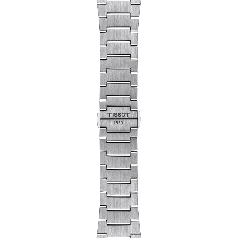 Tissot PRX Powermatic 80 18K Gold Bezel 40mm Silver Dial Men's Watch T9314074103100