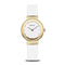 BERING Classic Polished Gold 29mm White Dial Women's Watch 10129-934