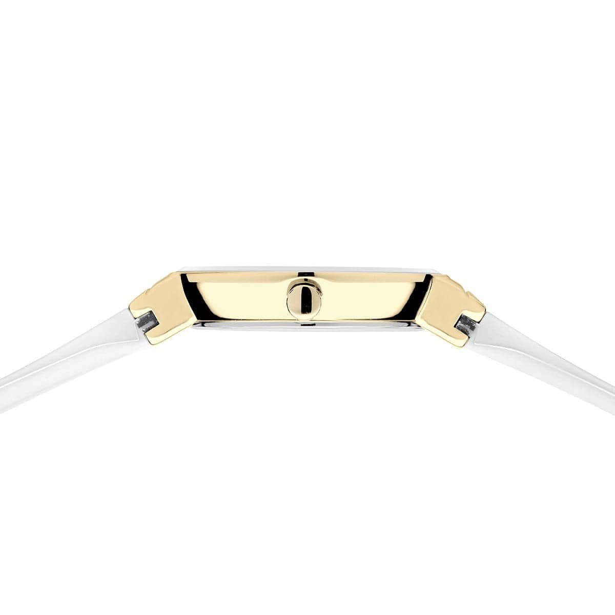 BERING Classic Polished Gold 29mm White Dial Women's Watch 10129-934