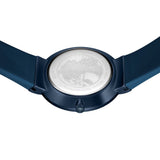 BERING Classic Polished Blue 41mm Blue Dial Women's Watch 10141-397