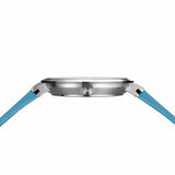 BERING Classic Polished Blue 41mm Blue Dial Women's Watch 10141-398
