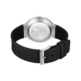 BERING Classic Polished Silver 41mm White Dial Women's Watch 10141-404