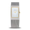 BERING Classic Polished Silver 22mm White Dial Women's Watch 10222-010-S