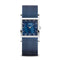 BERING Classic Polished Silver 26mm Blue Mother of Pearl Dial Women's Watch 10426-307-S