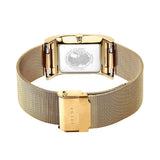 BERING Classic Polished Gold 26mm Gold Sunray Dial Women's Watch 10426-333-S