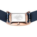 BERING Classic Polished Rose Gold 26mm Blue Mother of Pearl Dial Women's Watch 10426-367-S