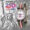 Bertucci A-1S America 250 36mm White (Matte) Dial Men's Watch 10606