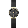 BERING Ceramic Wave Diamond Mesh Watch Black 27mm Black Diamond Dial Women's Watch 10725-132