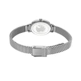 BERING Classic Polished Silver 20mm White Dial Women's Watch 11020-004