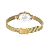 BERING Classic Polished Gold 20mm White Dial Women's Watch 11020-334