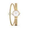 BERING Classic Polished Gold 22mm White Dial Women's Watch 11022-334-Lovely-1-GWP190