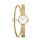 BERING Classic Polished Gold 22mm White Dial Women's Watch 11022-334-Lovely-1-GWP190