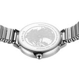 BERING Numerical Sunray Link Watch Silver 28mm Silver Sunray Dial Women's Watch 11028-904