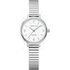 BERING Numerical Sunray Link Watch Silver 28mm Silver Sunray Dial Women's Watch 11028-904