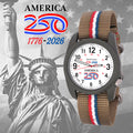 Bertucci DX3 Field America 250 40mm White Dial Men's Watch 11159