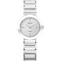 BERING Wave Ceramic Watch with Diamond White 29mm White Dial Women's Watch 11429-753