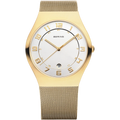 BERING Classic Mesh Watch White 37mm White Dial Women's Watch 11937-334