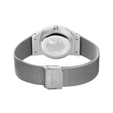 BERING Classic Brushed Silver 38mm Green Sunray Dial Men's Watch 11938-008DD