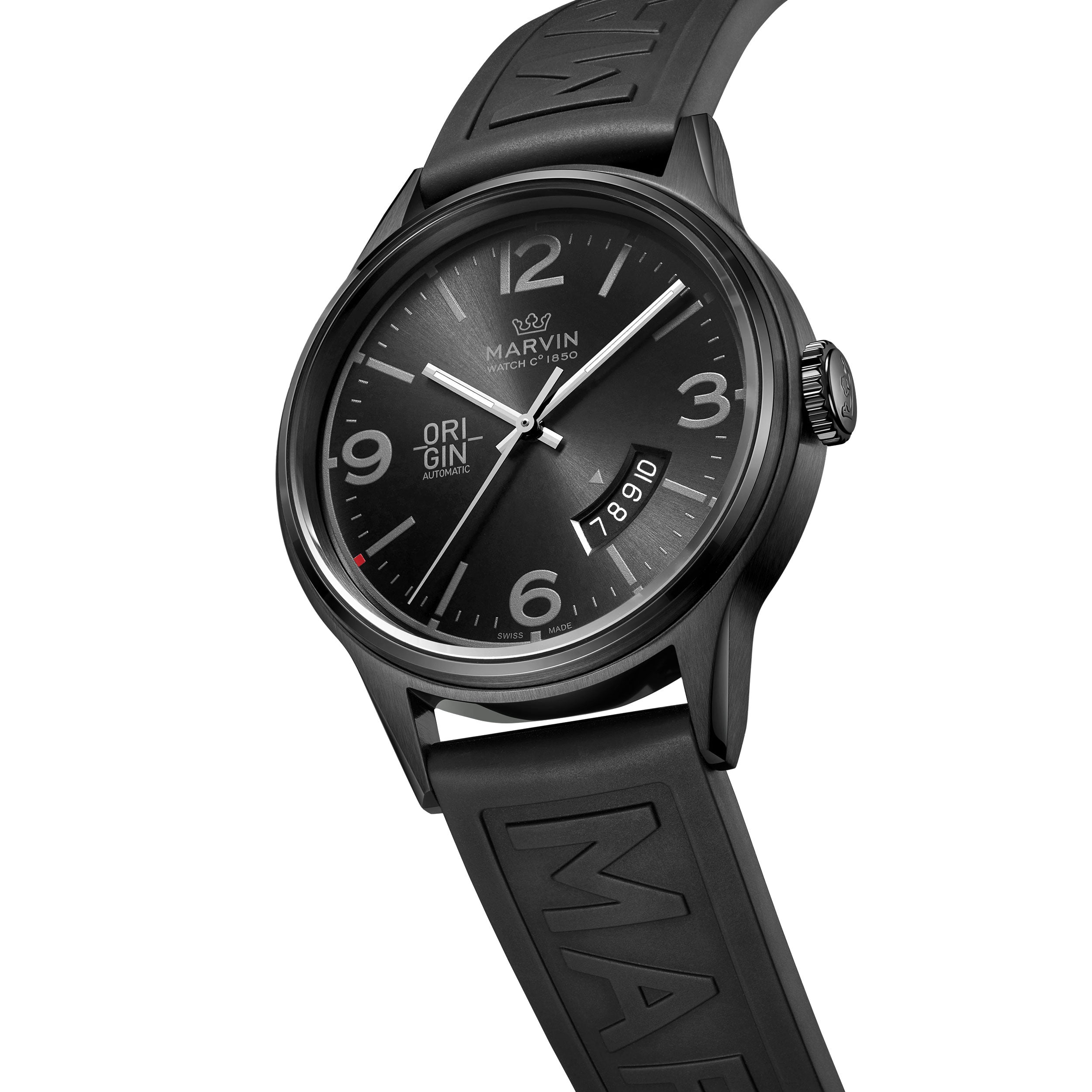 Marvin Origin 44mm Black Dial Men's Watch M108.24.43.94