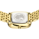 BERING Rectangular Link 26 mm Watch Gold 26mm White Dial Women's Watch 12526-734