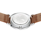 BERING Classic Brushed Silver 40mm Green Sunray Dial Men's Watch 14240-508
