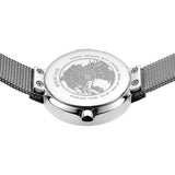 BERING Solar Polished Silver 26mm White Dial Women's Watch 14426-001