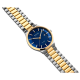 BERING Solar Sunray Titanium Watch Blue 39mm Blue Sunray Dial Men's Watch 14439-717