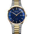 BERING Solar Sunray Titanium Watch Blue 39mm Blue Sunray Dial Men's Watch 14439-717