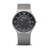 BERING Solar Brushed Grey 40mm Grey Dial Men's Watch 14440-079