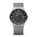 BERING Solar Brushed Grey 40mm Grey Dial Men's Watch 14440-079