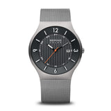 BERING Solar Brushed Grey 40mm Grey Dial Men's Watch 14440-079