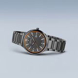 BERING Solar Polished/Brushed Grey 42mm Grey Dial Men's Watch 14442-777