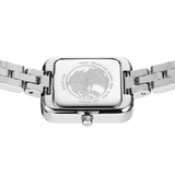 BERING Rectangular Link Watch Silver 20mm White Dial Women's Watch 14520-700