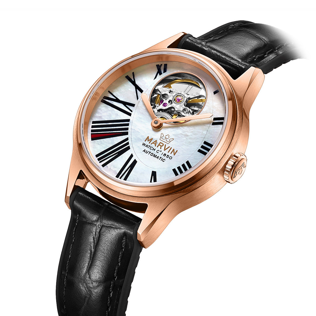 Marvin DN8 43mm Mother of Pearl Dial Men's Watch M111.52.22.74