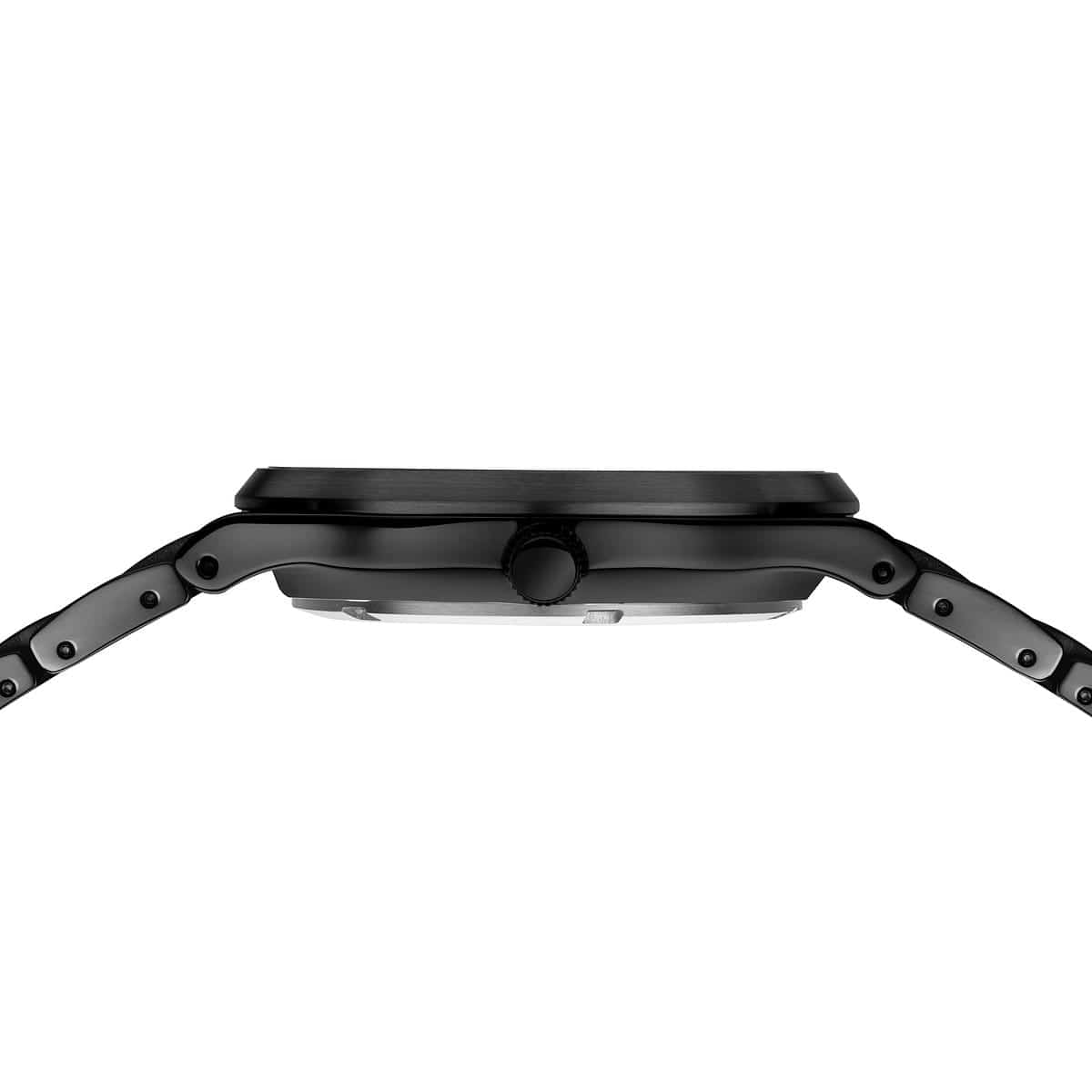 BERING Solar Brushed Black 39mm Blue Dial Men's Watch 15239-727