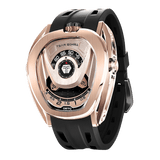 Tsar Bomba Reactor 44mm Black Dial Men's Watch TB8213A(1+2)-07