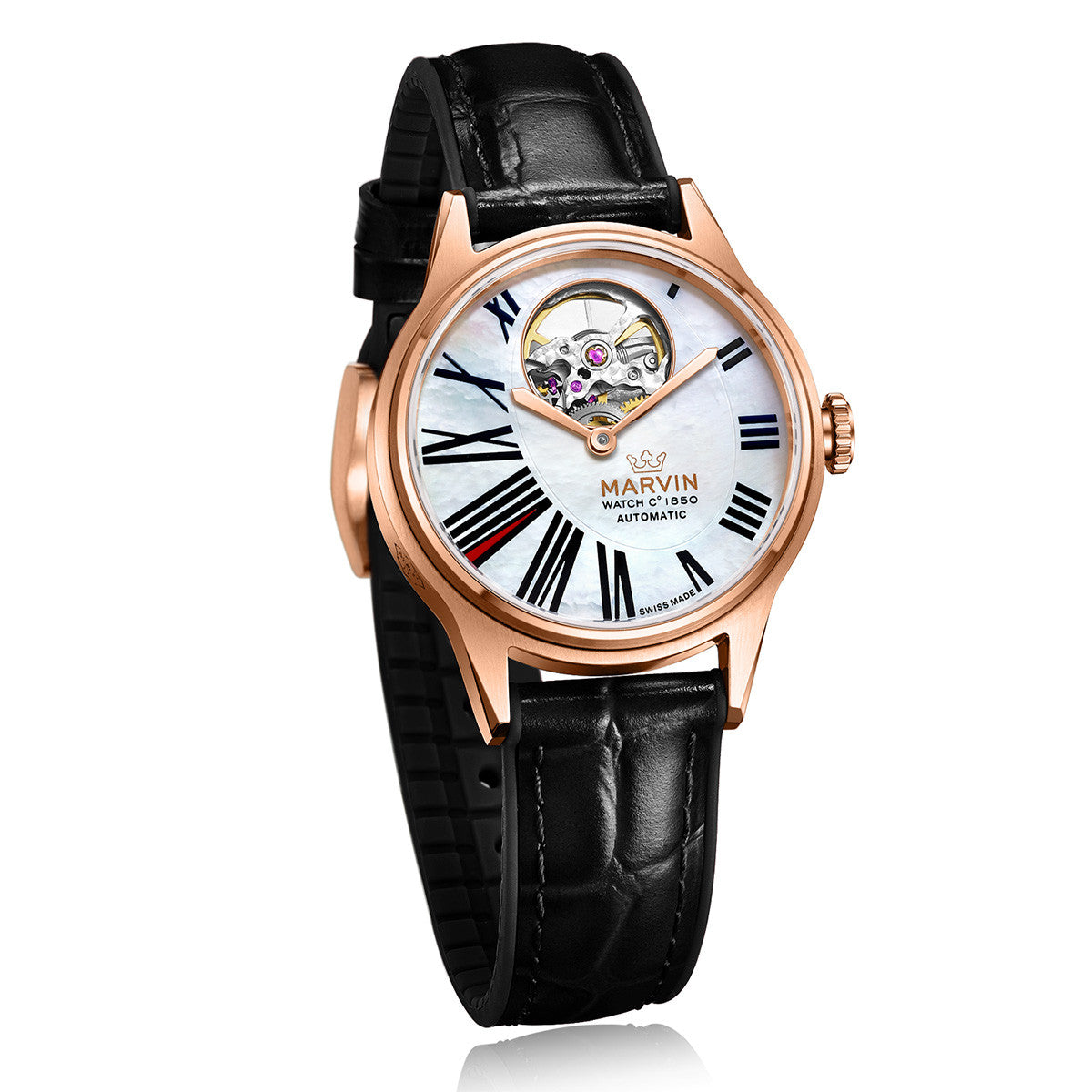 Marvin DN8 43mm Mother of Pearl Dial Men's Watch M111.52.22.74