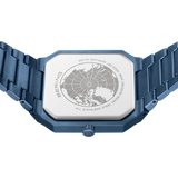 BERING Square Link Watch Blue 35mm Blue Dial Men's Watch 16537-797