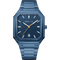 BERING Square Link Watch Blue 35mm Blue Dial Men's Watch 16537-797
