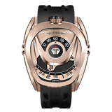 Tsar Bomba Reactor 44mm Black Dial Men's Watch TB8213A(1+2)-07