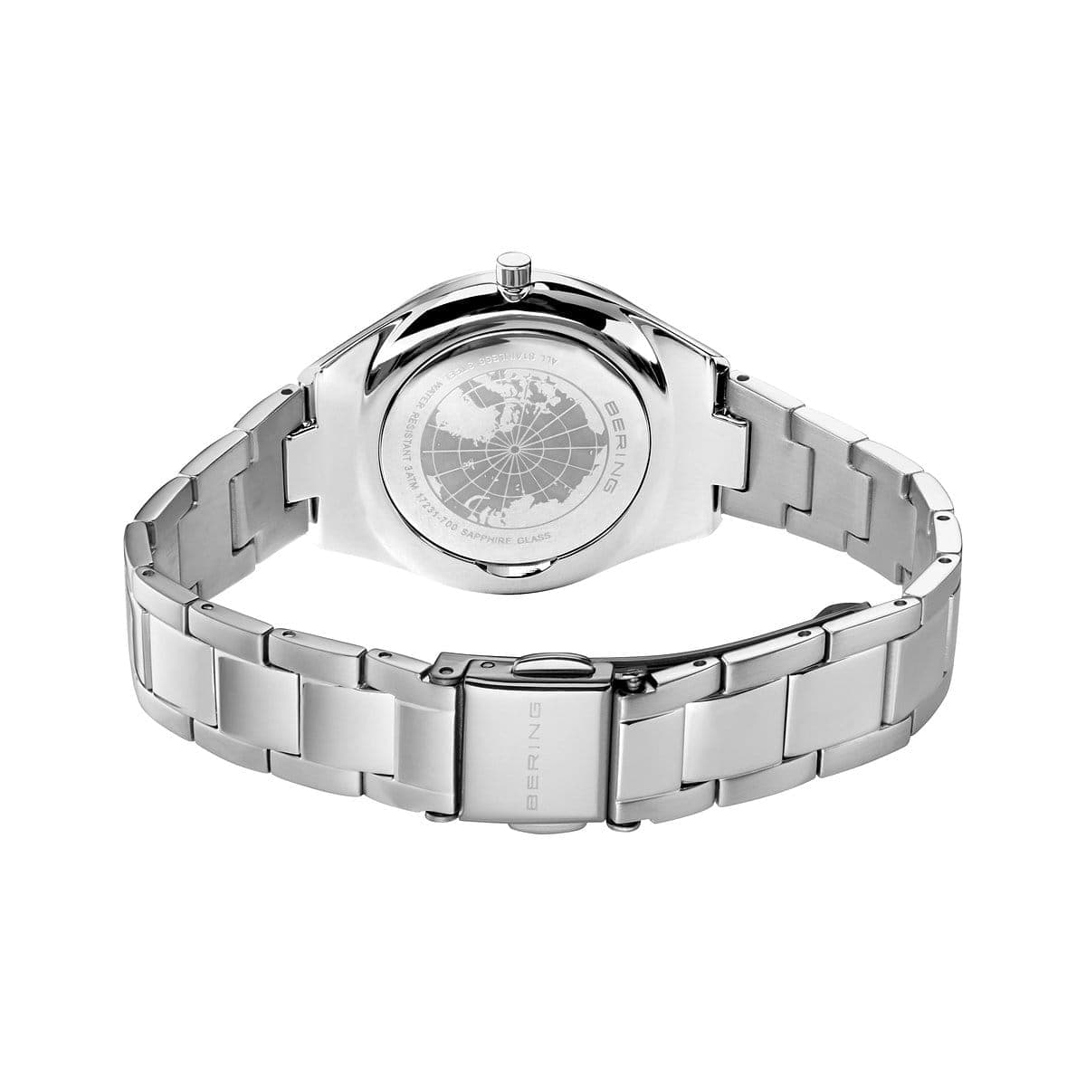 BERING Ultra Slim Polished/Brushed Silver 31mm Silver Sunray Dial Women's Watch 17231-700