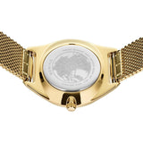 BERING Solar Polished Gold 35mm Gold Sunray Dial Women's Watch 17331-333