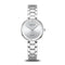 BERING Classic Polished Silver 30mm Grey Diamond Dial Women's Watch 17529-700
