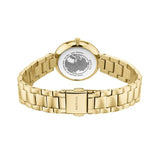 BERING Classic Polished Gold 30mm Silver Sunray Dial Women's Watch 17529-730