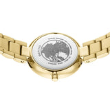BERING Classic Polished Gold 30mm Silver Sunray Dial Women's Watch 17529-730