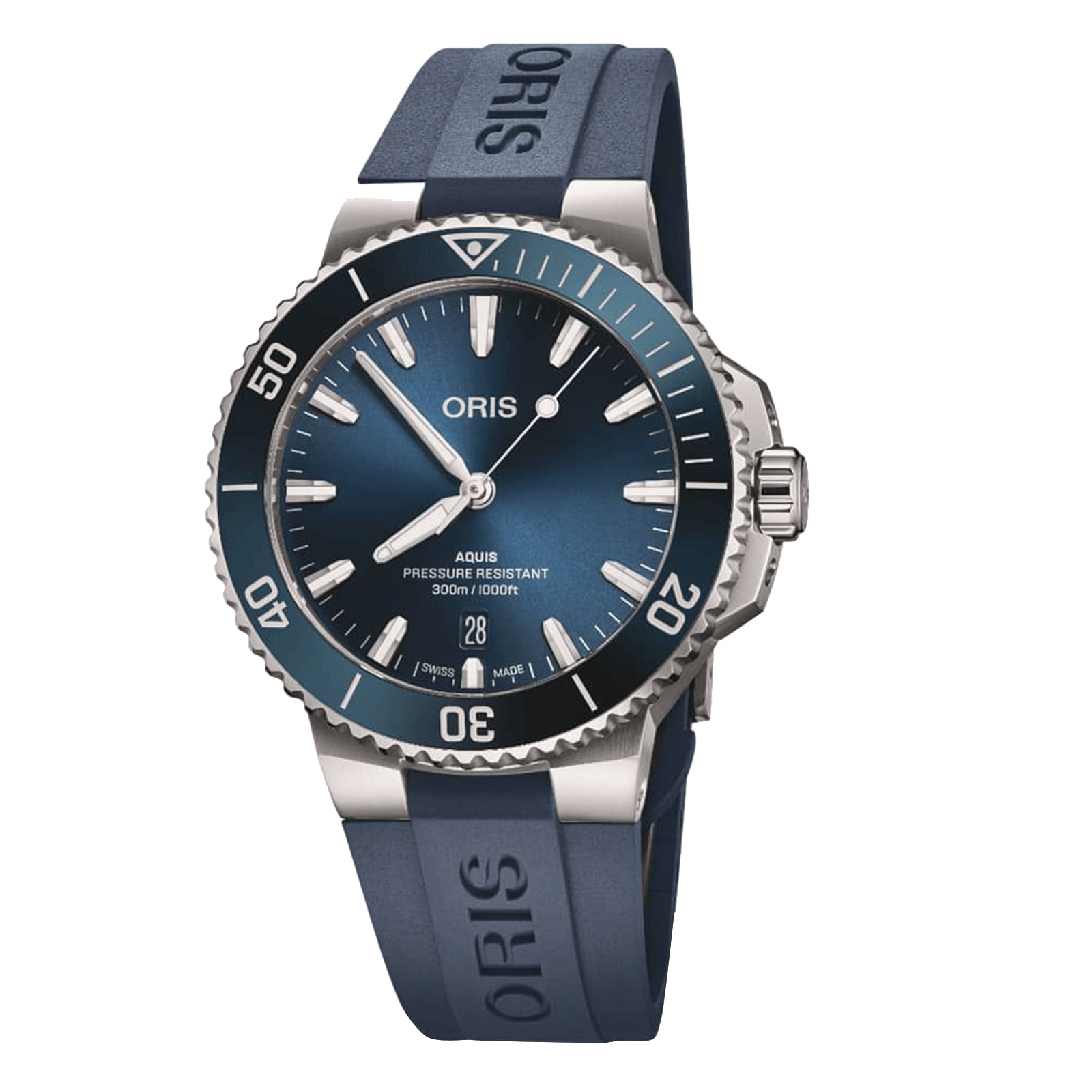 Oris Aquis Date 41.50mm Blue Dial Men's Watch 01 733 7787 4135-07 4 22 35FC