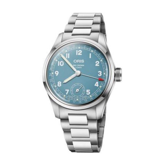 Oris Big Crown Calibre 473 38mm Blue Dial Men's Watch 01 473 7786 4065-07 8 19 06