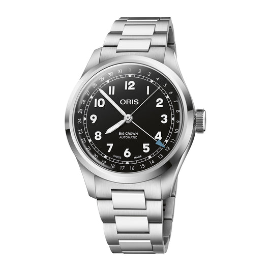 Oris Big Crown Pointer Date 40mm Black Dial Men's Watch 01 754 7798 4064-07 8 20 06