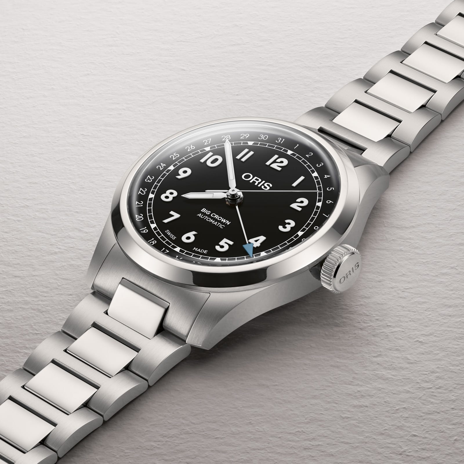 Oris Big Crown Pointer Date 40mm Black Dial Men's Watch 01 754 7798 4064-07 8 20 06